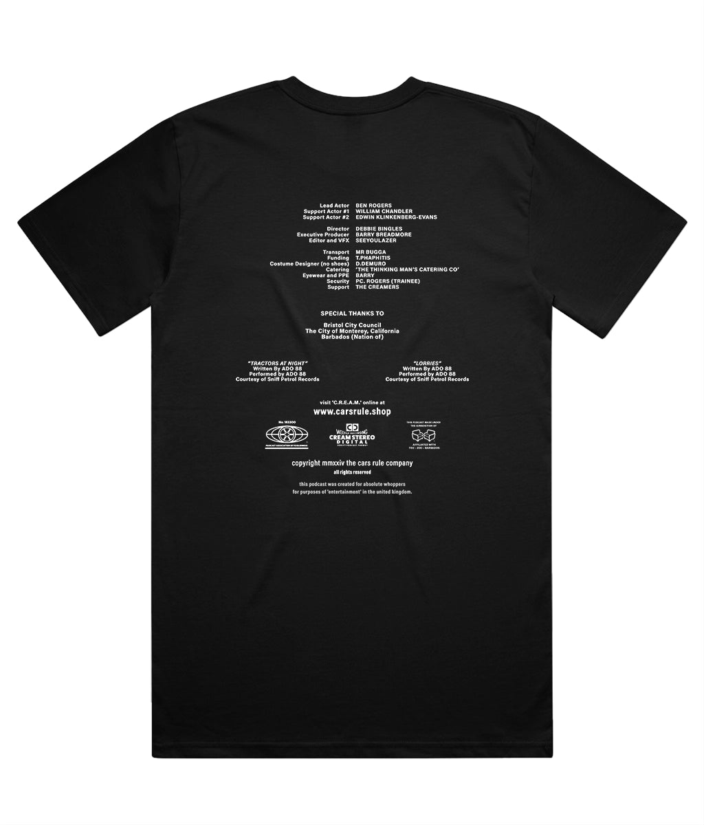 C.R.E.A.M. Credits T-Shirt - Black