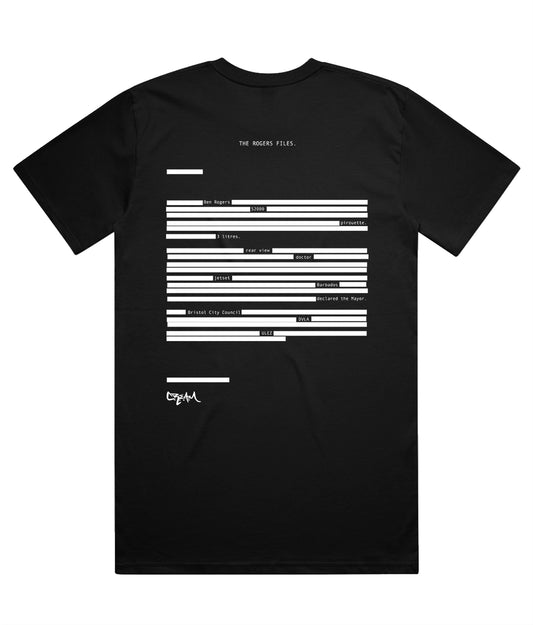 The Rogers Files T-Shirt - Black
